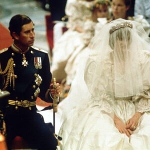 Mariage de Lady Diana avec le prince Charles à Londres.