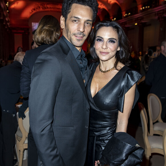 Tomer Sisley et sa femme Sandra lors de la soirée de gala de la 18ème édition du "Dîner de la mode du Sidaction" au Pavillon Cambon Capucines - Potel et Chabot à Paris, France, le 23 janvier 2020. © Olivier Borde/Bestimage 