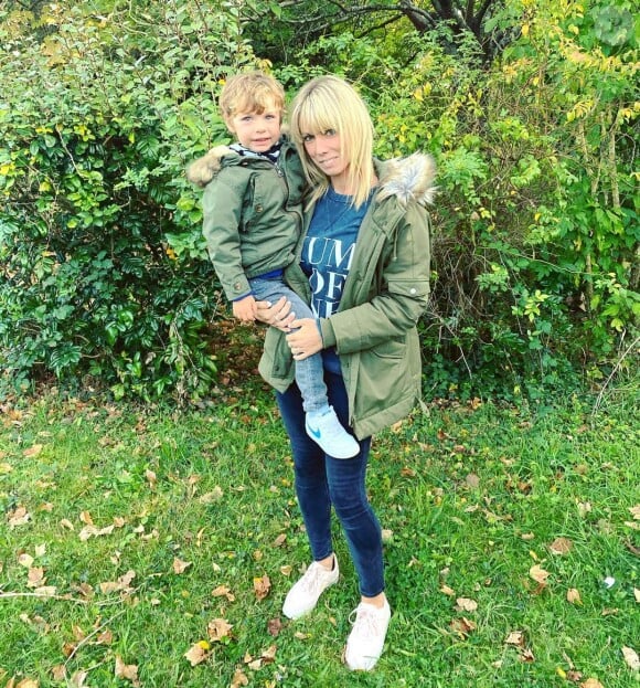 Laetitia et son fils Jack, qu'elle partage avec Louis Bertignac, sur Instagram en septembre 2020.