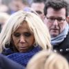 Brigitte Macron - Bataclan - Commémoration du second anniversaire des attentats du 13 novembre 2015 à Paris le 13 novembre 2017. © Eliot Blondet / Pool / Bestimage