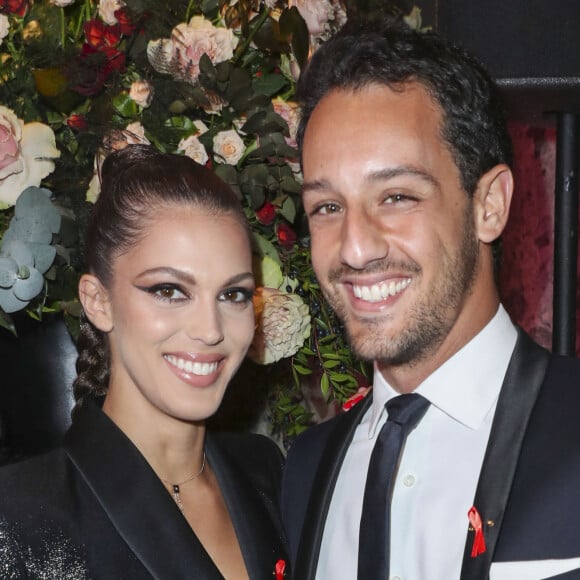 Iris Mittenaere (Miss France et Miss Univers 2016) et son compagnon Diego El Glaoui lors de la soirée de gala de la 18ème édition du "Dîner de la mode du Sidaction" au Pavillon Cambon Capucines - Potel et Chabot à Paris, France, le 23 janvier 2020. © Olivier Borde/Bestimage 