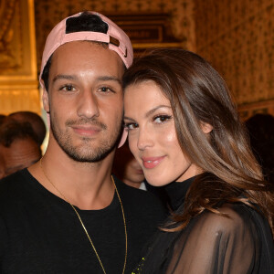 Iris Mittenaere (Miss France et Miss Univers 2016) et son compagnon Diego El Glaoui - After Show du défilé de mode Haute-Couture printemps-été 2020 "Jean-Paul Gaultier" au théâtre du Châtelet à Paris le 22 janvier 2020. © Christophe Clovis-Veeren Ramsamy / Bestimage 