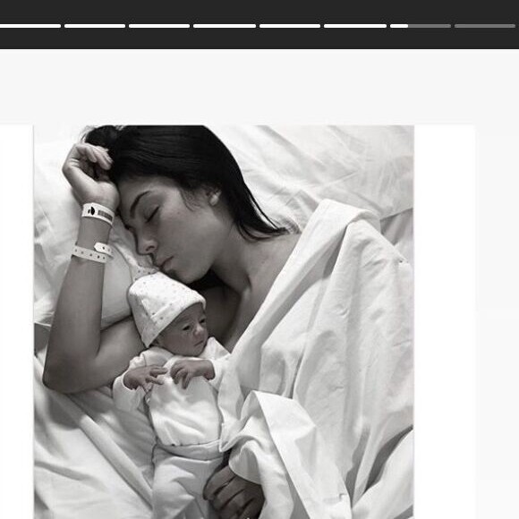 Iris Mittenaere photgraphiée juste après son accouchement ? Instagram