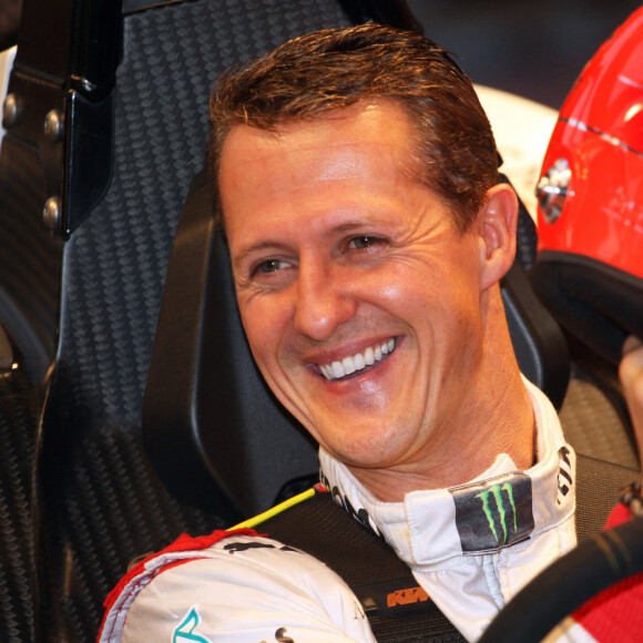 Michael Schumacher a Bangkok en Thailande le 16 decembre 2012.