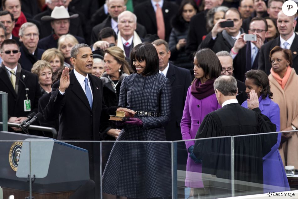 Investiture de Barack Obama à la Maison Blanche. - Purepeople