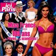 Elodie Gossuin dans le hors-série "Ici Paris" consacré aux 100 ans du concours Miss France, sorti en novembre 2020.
