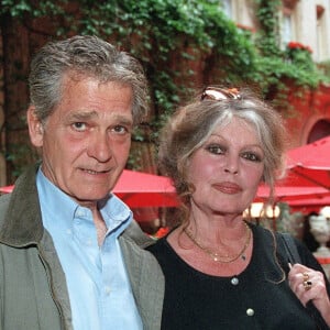 Brigitte Bardot et Roger Vadim à Paris en 2002.