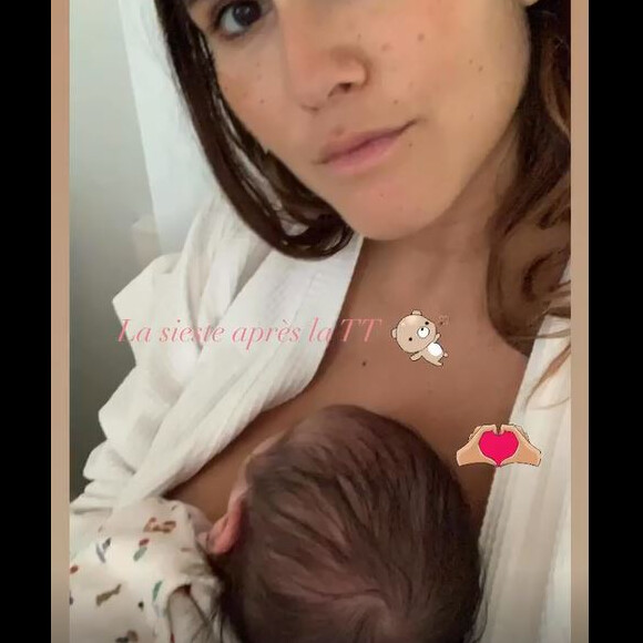 Joyce Jonathan a partagé cette nouvelle photo avec son bébé sur Instagram. Novembre 2020.