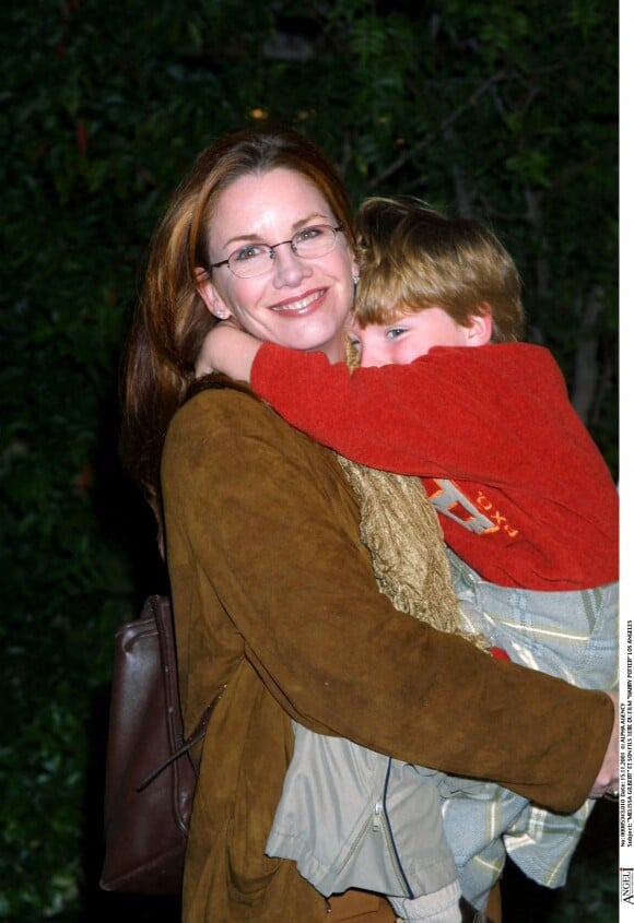 Melissa Gilbert et son fils - Première du film "Harry Potter" à Los Angeles.