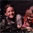 Melissa Gilbert et Alison Arngrim dans la série "La Petite maison dans la prairie".