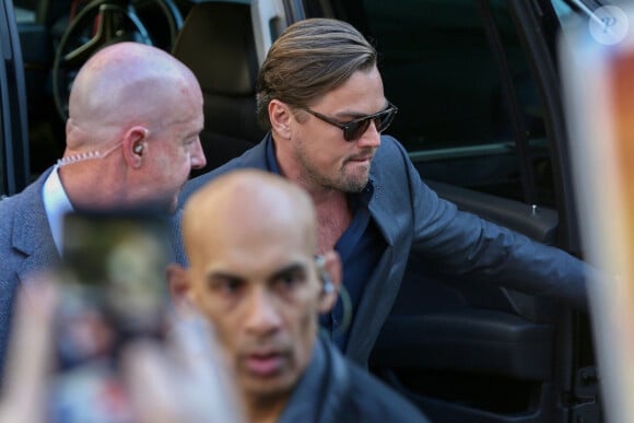 Leonardo DiCaprio arrive à une séance de Q&A (question réponse) au cinéma ArcLight à Los Angeles, le 3 janvier 2020.