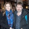 Mathieu Amalric et sa compagne Barbara Hannigan - Arrivées lors de la 43ème cérémonie des Cesar à la salle Pleyel à Paris. © Dominique Jacovides - Olivier Borde / Bestimage 