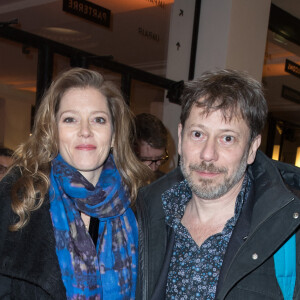 Mathieu Amalric et sa compagne Barbara Hannigan - Arrivées lors de la 43ème cérémonie des Cesar à la salle Pleyel à Paris, le 2 mars 2018. © Dominique Jacovides - Olivier Borde / Bestimage 