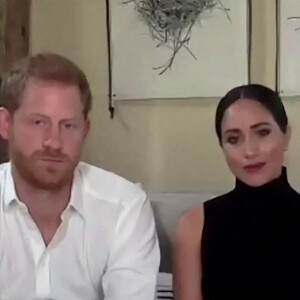 Le prince Harry, duc de Sussex, et Meghan Markle, duchesse de Sussex invités dans un podcast dédié à la santé mentale, le 11 octobre 2020