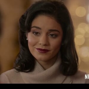 Vanessa Hudgens dans la bande-annonce du film Netflix "The Princess Switch 2" (La princesse de Chicago 2). Le 9 novembre 2020.