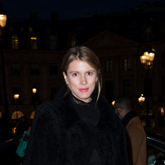 Monica de la Villardière - Arrivées à la soirée Louis Vuitton Stellar Jewelry Cocktail Event place Vendôme à Paris le 29 septembre 2020. © Cyril Moreau / Bestimage