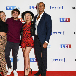 Denitsa Ikonomova, Clément Rémiens, Emmanuelle Berne, Laurent Maistret - Soirée de rentrée 2019 de TF1 au Palais de Tokyo à Paris. Le 9 septembre 2019. © Pierre Perusseau/Bestimage