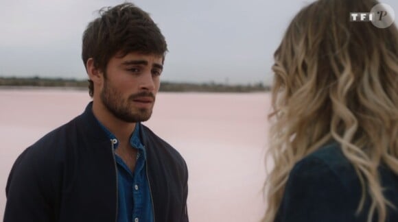 Clément Rémiens et Aurélie Pons dans la série "Ici tout commence", diffusée sur TF1.