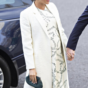 Meghan Markle, duchesse de Sussex (enceinte) - Arrivée de la famille royale britannique à la messe en l'honneur de la journée du Commonwealth à l'abbaye de Westminster à Londres, le 11 mars 2019. 