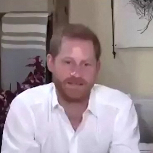 Le prince Harry, duc de Sussex, et Meghan Markle, duchesse de Sussex invités dans un podcast dédié à la santé mentale, le 11 octobre 2020 