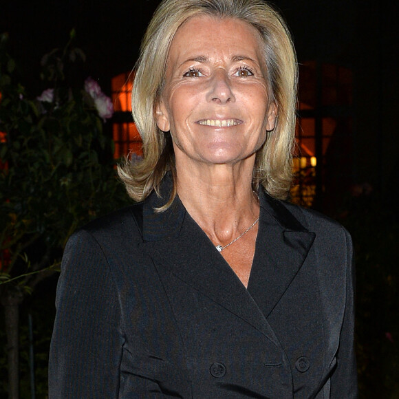 Claire Chazal lors d'une visite privée et d'un dîner de gala caritatif donné en faveur des actions de l'association "Un Rien C'est Tout" au musée Rodin à Paris, France, le 19 septembre 2019. © Veeren/Bestimage 