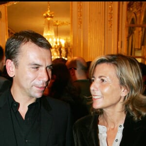 Claire Chazal et Philippe Torreton à la cérémonie de remise de décorations au ministère de la culture