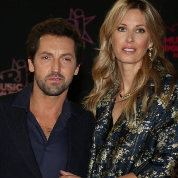 Frédéric Diefenthal et sa compagne Stéphanie - 21ème édition des NRJ Music Awards au Palais des festivals à Cannes le 9 novembre 2019. © Dominique Jacovides/Bestimage 