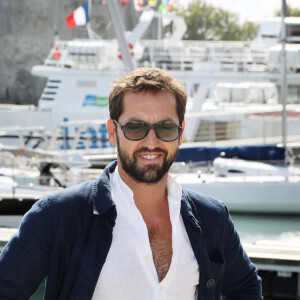 Frédéric Diefenthal au photocall de "La Forêt" lors de la 19ème édition du Festival de la Fiction TV de la Rochelle, le 14 septembre 2017. © Patrick Bernard/Bestimage