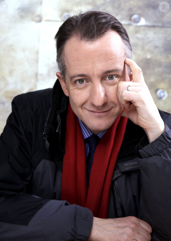 Portrait de Christophe Barbier à Paris le 16 décembre 2015.