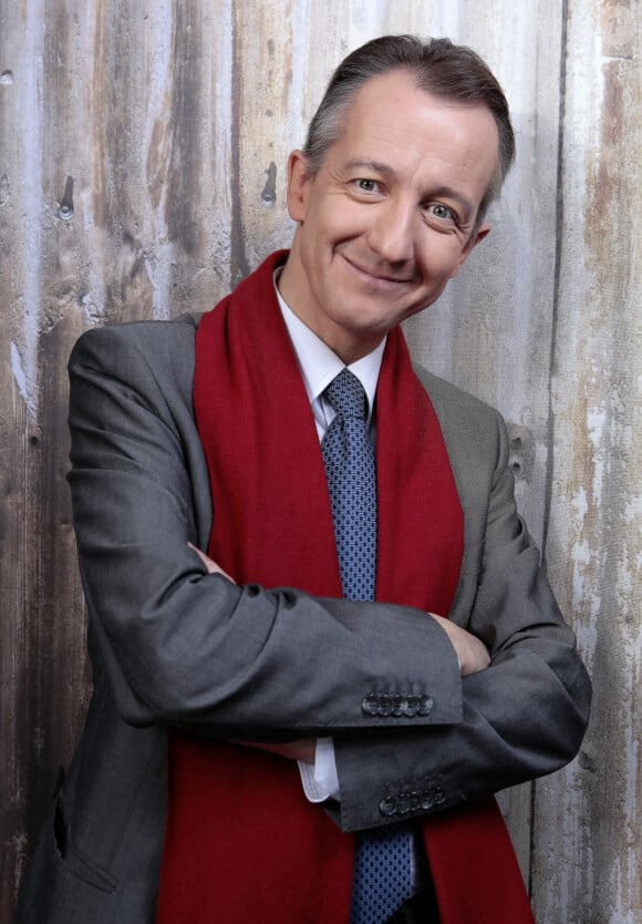 Portrait de Christophe Barbier à Paris le 23 septembre 2015.