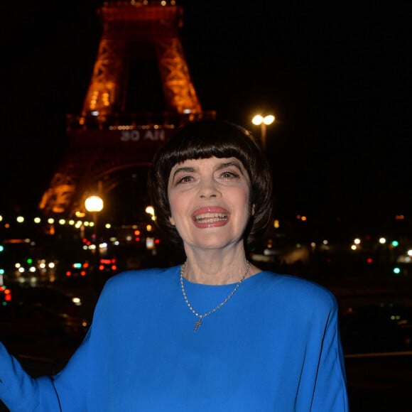 Exclusif - Mireille Mathieu - Backstage du concert anniversaire des 130 ans de la Tour Eiffel à Paris, qui sera diffusé le 26 octobre sur France 2. Le 2 octobre 2019. © Perusseau-Veeren/ Bestimage