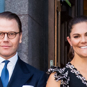 La princesse Victoria de Suède et le prince Daniel assistent à l'ouverture de la saison de l'orchestre philharmonique royal à Stockholm le 17 septembre 2020.
