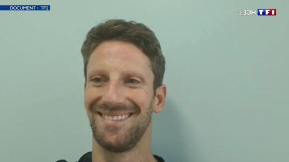 Romain Grosjean se confie après son accident : "J'ai un bouclier d'amour magique, mes trois enfants"