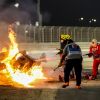 Accident de Romain Grosjean - Les incidents se multiplient sur le Grand Prix automobile de Bahreïn 2020 à Skahir le 29 novembre 2020. © Hoch Zwei via ZUMA Wire / Bestimage 