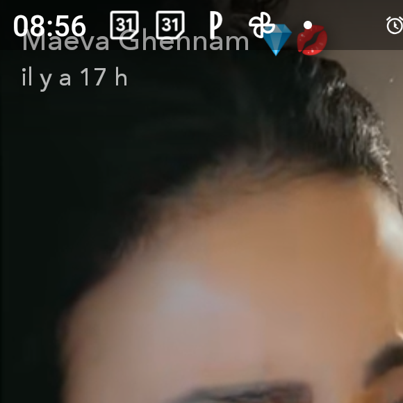 Maeva Ghennam en larmes sur Snapchat, le 1er décembre 2020
