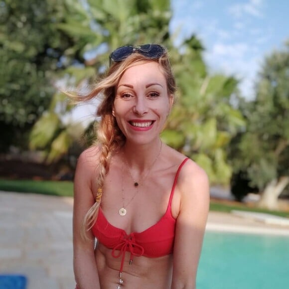 Julia Dorval a partagé cette photo d'elle en vacances, sur Instagram.