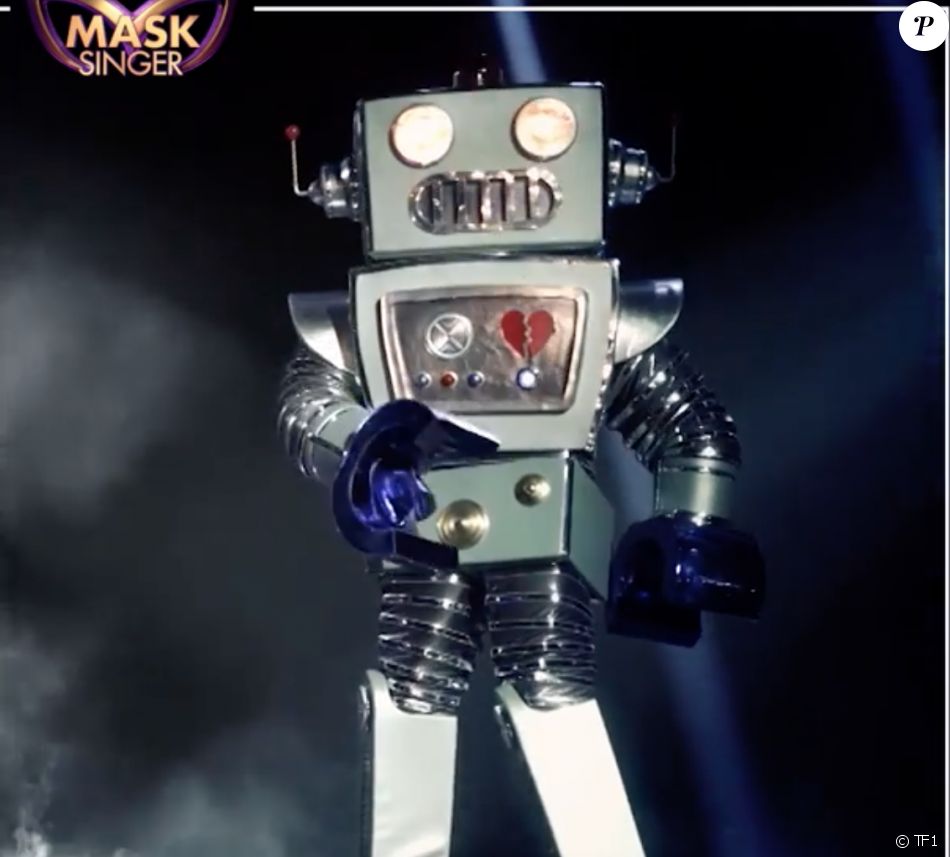 Le Robot, émission Mask Singer du 17 octobre 2020. Purepeople