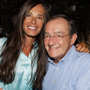 Exclusif - Nathalie Marquay et son mari Jean-Pierre Pernaut - Soirée au Don Camilo pour le lancement du clip "Radio Aktébo" de l'association Aktebo au profit des enfants malades à Paris. © Jack Tribeca/Bestimage 