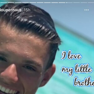 Lou Pernaut dévoile des photographies de son frère Tom sur Instagram.