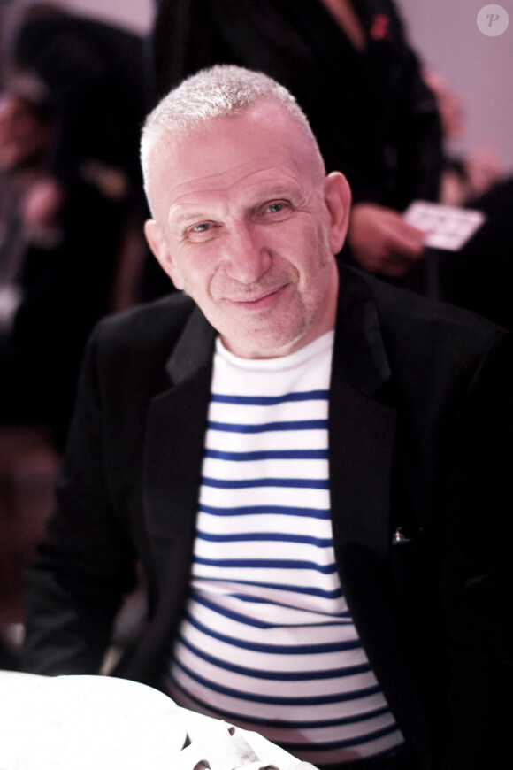 Jean-Paul Gaultier lors de la soirée de gala de la 18ème édition du "Dîner de la mode du Sidaction" au Pavillon Cambon Capucines - Potel et Chabot à Paris, France, le 23 janvier 2020. © ORachid Bellak/Bestimage