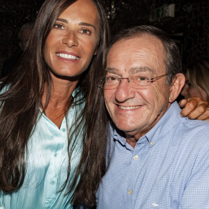 Exclusif - Nathalie Marquay et son mari Jean-Pierre Pernaut - Soirée au Don Camilo pour le lancement du clip "Radio Aktébo" de l'association Aktebo au profit des enfants malades à Paris . © Jack Tribeca/Bestimage 