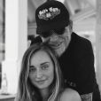 Johnny Hallyday en vacances avec sa petite fille Emma Smet (fille d'Estelle Lefébure et David Hallyday) à Saint-Barth. Instagram, le 20 août 2017.