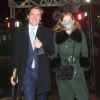 La princesse Beatrice d'York et son mari Edoardo Mapelli Mozzi dans les rues de Mayfair à Londres. Le 3 décembre 2020.