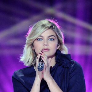 Louane Emera - Emission "Un soir en direct avec Patrick Bruel" au Palais des Sports en l'honneur du chanteur pour ses 35 ans de carrière sur France 2, le 3 novembre 2018. © Perusseau-Gaffiot/Bestimage