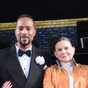 Carien Keizer, Jean-Luc Guizonne, Ann Reinking et Sofia Essaïdi à la générale de la comédie musicale "Chicago" au Théâtre Mogador à Paris le 26 septembre 2018. © Coadic Guirec/Bestimage