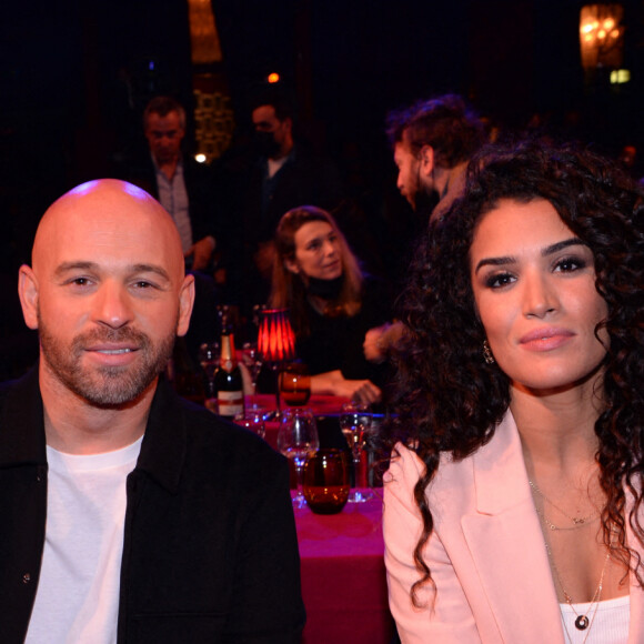 Franck Gastambide et Sabrina Ouazani - Soirée de gala du Jamel Comedie Club au Paradis Latin avec Canal+ à Paris, le 8 octobre 2020. © RACHID BELLAK / BESTIMAGE 