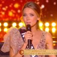   Miss Normandie   :   Amandine Petit lors du discours des 5 finalistes de Miss France 2021 le 19 décembre sur TF1  