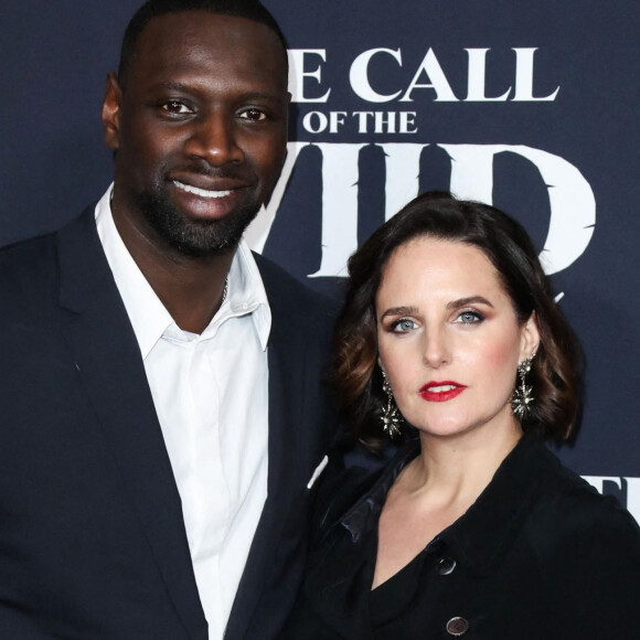 Omar Sy et sa femme Hélène à la première du film "The Call of the Wild" à Los Angeles.