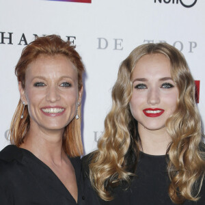 Alexandra Lamy avec sa fille Chloé Jouannet - Avant-première du film "Une chance de trop" au cinéma Gaumont Marignan à Paris, le 24 juin 2015. 