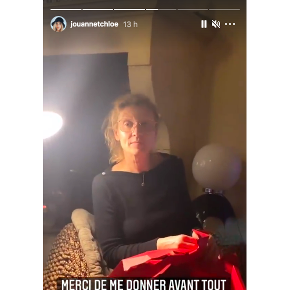 Alexandra Lamy moque gentiment sa fille Chloé Jouannet sur Instagram, devant l'élection de Miss France 2021, le 19 décembre 2020.